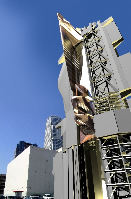 Generative broadcasting tower in Los Angeles 5