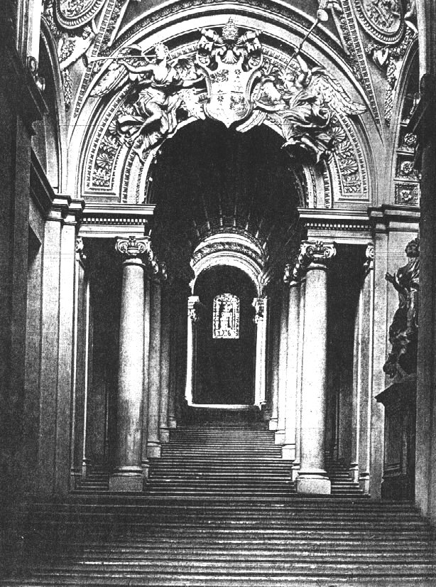 immagine della scala regia del Bernini