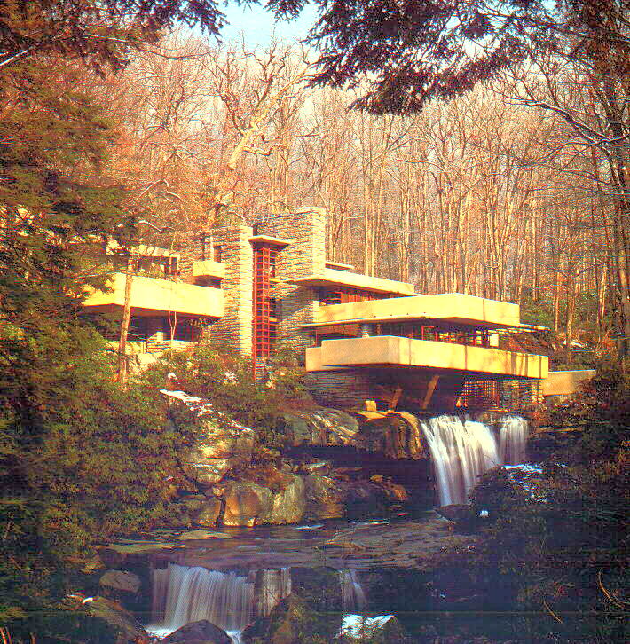 Classica prospettiva della casa Kaufmann